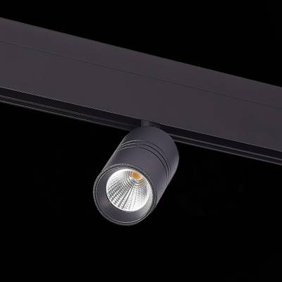 ST365.446.07 Магнитный трековый светильник Черный LED 1*7W 4000K 595Lm Ra&gt;80 36° IP20 L-xW44xH90 48V