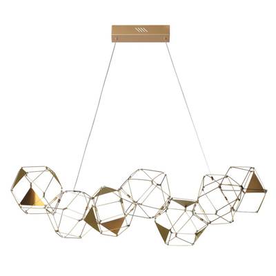 5086/32L L-VISION ODL25 503 античная бронза/металл Люстра LED 32W 4000K 1900Лм TRELLIS