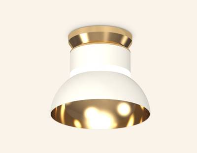 Комплект накладного светильника XS8101061 SWH/PYG/CL белый песок/золото желоте полированное/прозрачный GX53 (N8909, C8101, N8144)