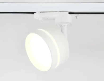 Cветильник трековый GL5384 WH/FR белый/белый матовый GX53 max 12W