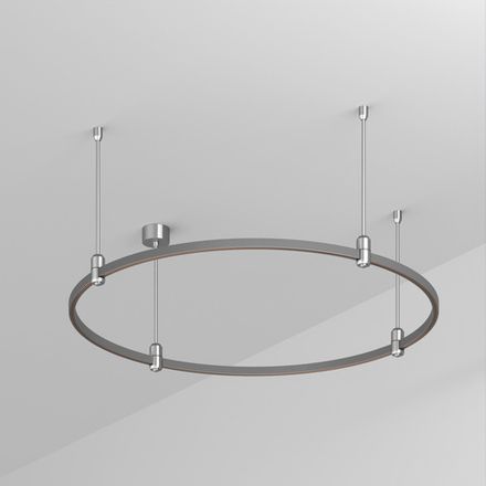 Основание ART-APRIORI-ROUND-ROD-400-R1000 (TN) (Arlight, IP20 Металл, 3 года)