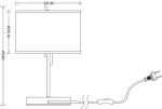 Декоративная настольная лампа Arte Lamp JULIETTA A5037LT-2CC, 2хE14