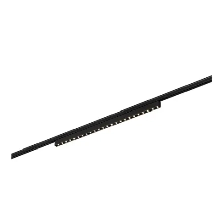 ST666.436.20 Магнитный трековый светильник Черный LED 1*20W 3000K 1 060Lm Ra>90  IP20 L387xW10xH18 24V