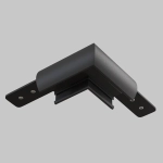 Коннектор угловой круглый Basity, черный, TRA172CL-R-11B. TM Maytoni