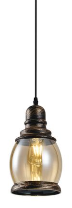 Подвесной светильник Escada 1101/1 E27*60W Wenge/Bronze