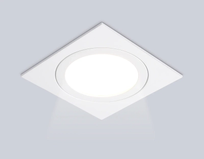 Светильник встраиваемый TN51824 WH белый GX53 max 15W 110*110*39
