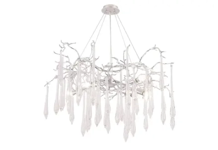 Люстра Crystal Lux REINA SP8 D1000 SILVER PATINA 3582/308