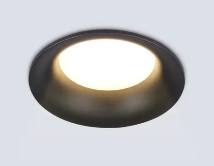 Светильник встраиваемый TN51811 BK черный GX53 max 15W D105*36