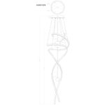 Подвесная люстра Arte Lamp EUPHORIA A2964SP-82PB, 1хLED