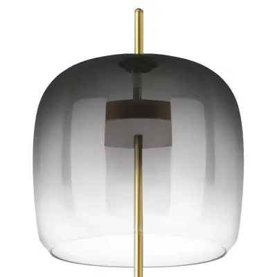 804718 Торшер CUPOLA LED 1х18W 900LM ЗОЛОТО/ДЫМЧАТЫЙ 3000K Lightstar