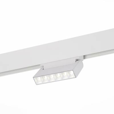 ST364.546.06 Магнитный трековый светильник белый LED 1*6W 4000K 532Lm Ra&gt;80 36° IP20 L120xW22xH108 48V