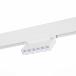ST364.536.06 Магнитный трековый светильник белый LED 1*6W 3000K 532Lm Ra>80 36° IP20 L120xW22xH108 48V
