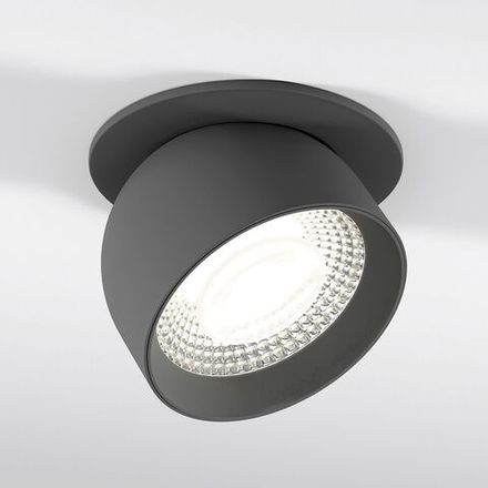 Светильник встраиваемый светодиодный Uno 8W 4000K графит 25092/LED