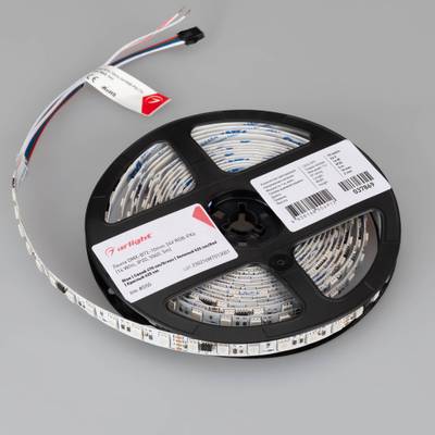 Лента DMX-B72-10mm 24V RGB-PX6 (16 W/m, IP20, 5060, 5m) (Arlight, -)