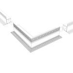 Угол SL-LINIA32-FANTOM-EDGE внешний (Arlight, Металл)