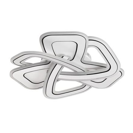 8015/160CL LEDIO LN25 белый, хром/белый металл/акрилл Потолочный светильник LED 160W 220V 3000-6000K JAZZ