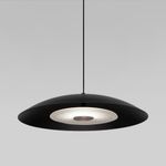 Подвесной светильник с металлическим плафоном 90328/1 черный, LED