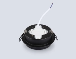 Светильник встраиваемый TN5215 BK черный GX53 max 15W D105*40