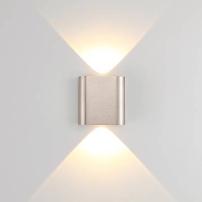7106/2WL HIGHTECH ODL26 Настенный светильник матовый никель/металл IP20 LED 2W 3000K 220V MAGNUM