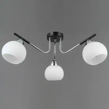 IL0713-3CSQ-24 BK CR LIBRA светильник потолочный ILLUMICO, E27х3