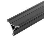 Профиль ROUND-D36-360-2500 ANOD BLACK (Arlight, Алюминий)