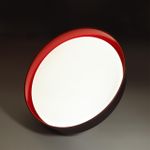 7710/EL COLOR SN 102 Светильник пластик/белый/красный LED 70Вт 3000-6000К D510 IP43 пульт ДУ TUNA RED
