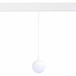 ST358.533.07 Магнитный трековый светильник подвесной белый LED 1*7W 3000K 520Lm Ra&gt;80 120° IP20 D90xH90 48V