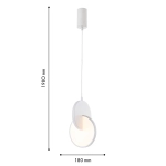 Подвес Grahan 4610-1P, LED*7W, 910LM, 3000K. ТМ F-Promo