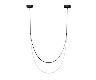 07689A-150,19 Подвес Лирд черный h150 (длина ремня 300см) Led 70W (4000K)