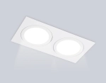 Светильник встраиваемый TN51826/2 WH белый GX53/2 max 15W 215*110*39
