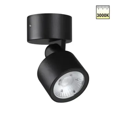 359586 STREET NT25 694  черный Светильник ландшафтный светодиодный IP65 LED 9W 3000К 100-240V FOCUS