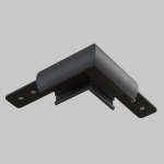 Коннектор угловой круглый Basity, черный, TRA172CL-R-11B. TM Maytoni