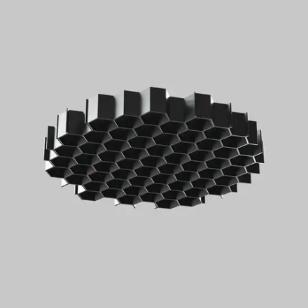 Антибликовая решётка ⌀24мм, HoneyComb-D24. TM Maytoni