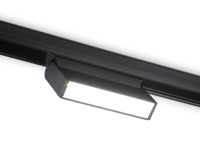 Светильник светодиодный трековый для шинопровода Magnetic GL4059 BK черный IP20 6W 4200K 48V 115*22*105