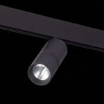 ST365.436.18 Магнитный трековый светильник Черный LED 1*18W 3000K 1 530Lm Ra&gt;80 36° IP20 L-xW60xH148 48V
