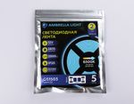 Светодиодная лента GS1503 2835 240Led/ 19.2W m/ 12V IP20 6500K/ 5000*10*1.2mm/ кратность резки 25mm (2 конт.)