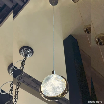 Светильник подвесной Crystal Lux CIELO SP6W LED GOLD 0370/201