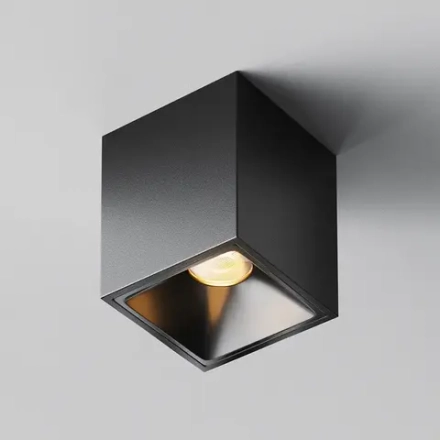 Потолочный светильник Альфа / Alfa LED 8 Вт 2700 К 50°, C065CL-8W2.7K-SQ-B. TM Maytoni