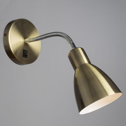 Бра Arte Lamp DORM A1408AP-1AB, 1хE14