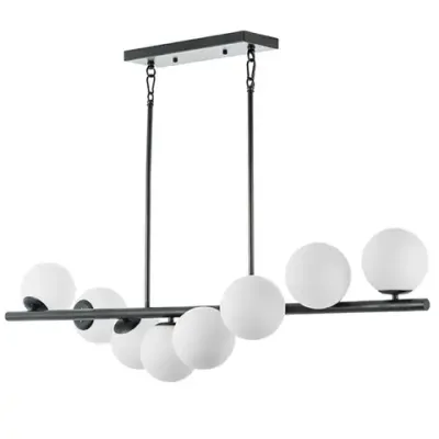 815187 Люстра CROCO 8х40W E14 ЧЕРНЫЙ МАТОВЫЙ Lightstar