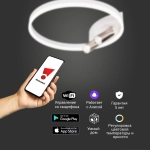 Умный потолочный светильник Eurosvet Luminari 90247/3 90247/3 белый/хром Smart, LED