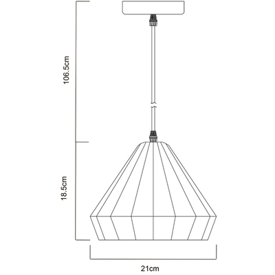 Подвесной светильник Arte Lamp IMBUTO A4281SP-1CL, 1хE27