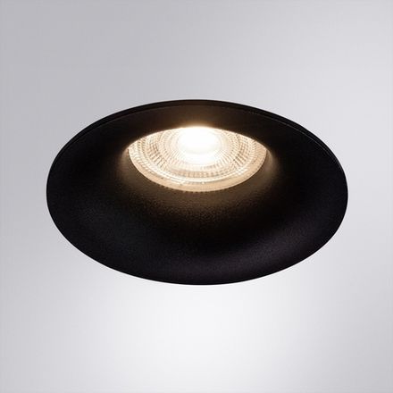 Точечный встраиваемый светильник Arte Lamp CORNO A2863PL-1BK, 1хGU10