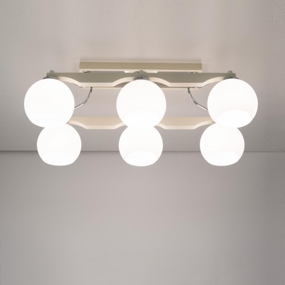 Citilux Ариста CL164362 Люстра деревянная Светлая