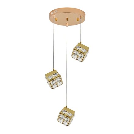 Подвесной светильник Indigo 12048/3P Gold, 1хLED