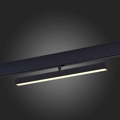 ST802.436.12 Магнитный трековый светильник Черный LED 1*12W 3000K 700Lm Ra&gt;90 120° IP20 L405xW22,5xH92 48VV