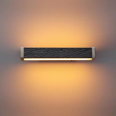 5451/10WLB L-VISION ODL_EX26 черный/никель/металл/керамика/акрил Настенный светильник с выкл. LED x 10W 2000К/3000K/4000K/переключ. RIVER