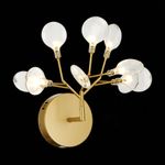 SL411.201.09 Бра ST-Luce Золотистый/Прозрачный G4 9*1,5W