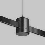 Подвес тросовый Hang с прямым коннектором питания Flarity черный, TRA157SW-IPC1-B. TM Maytoni