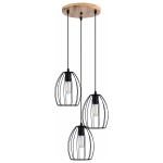 IL1011-3P-05 BK светильник потолочный ILLUMICO, E27х3